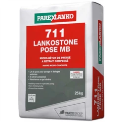 Micro-béton De Pavage LANKOSTONE POSE MB 711 - Sac De 25 KG