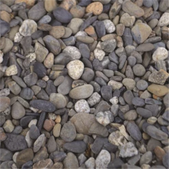 Gravier Alluvionnaire Roulé Lavé 20/40 Mm - Godet De 0,25 M³