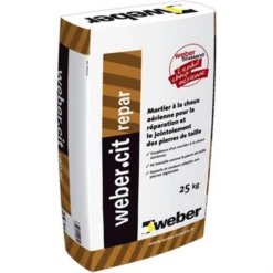 Mortier à La Chaux Aérienne Weber CIT REPAR DG